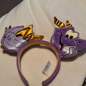 Purple and Gold Dragon “Figment” Headband